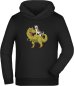 Preview: Hooded Sweatshirt Hoodie Kids - Dog on T-Rex i94